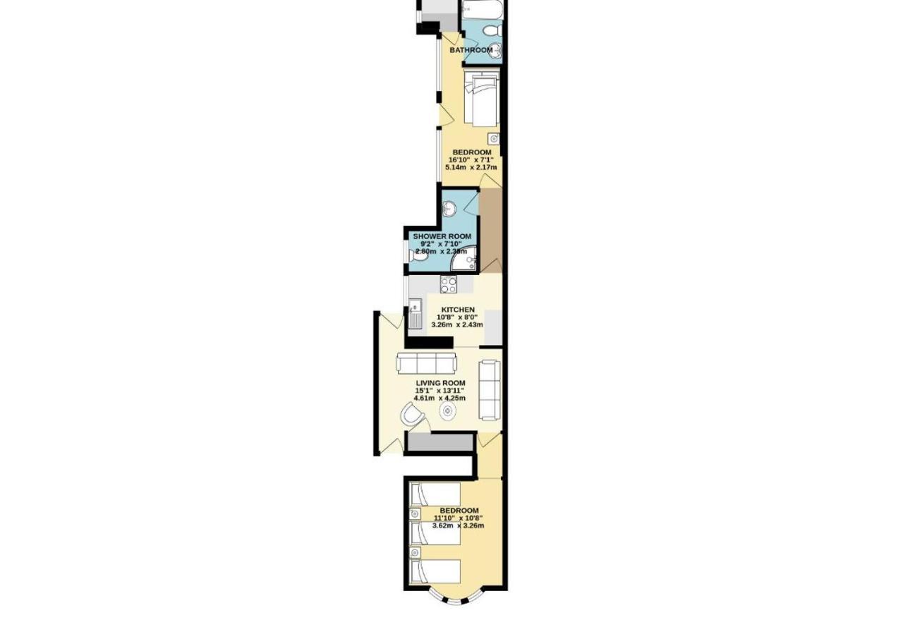 St Peters Pad By My Getaways Free Parking Apartment Brighton Екстериор снимка